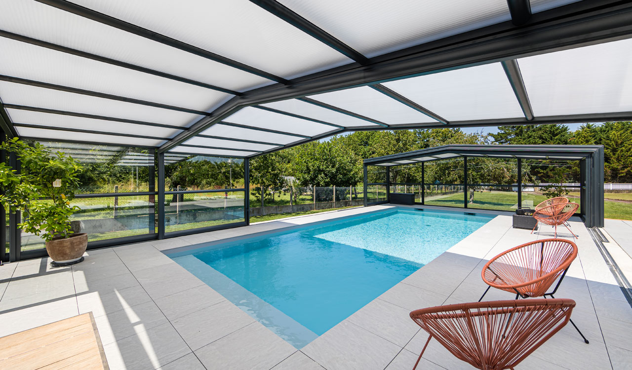 Abri haut double vitrage Prestige à Sarzeau (56)