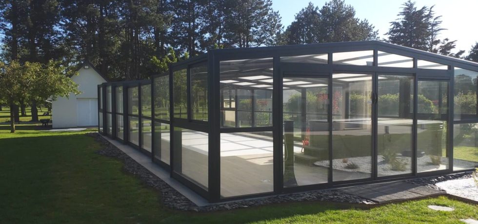 Abri de piscine haut Rénoval à Octeville sur mer 76