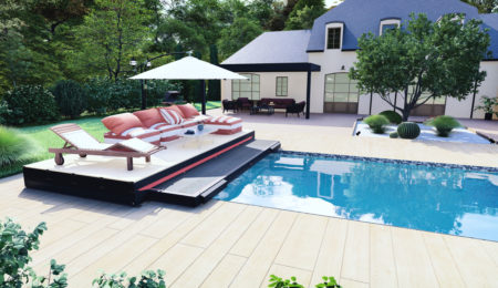 Couverture innovante de piscine Rénoval Abris