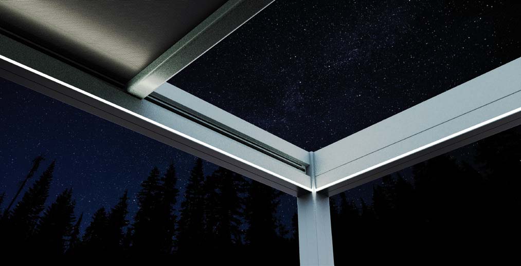 L’éclairage LED pour pergola