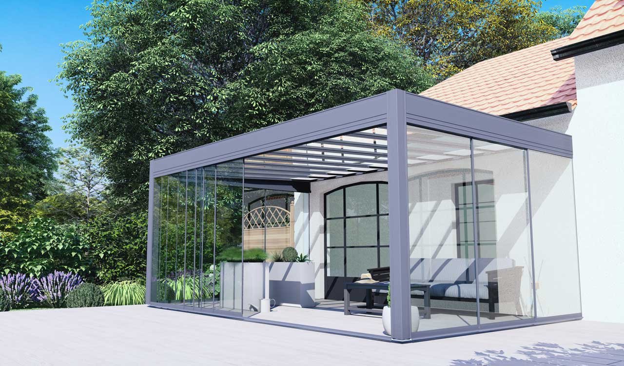 Pergola vitrée Rénoval