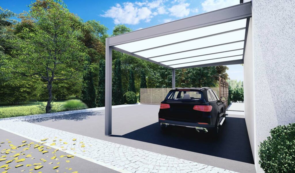 Carport en aluminium Rénoval