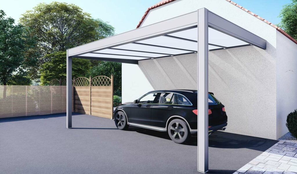 Carport en aluminium Rénoval