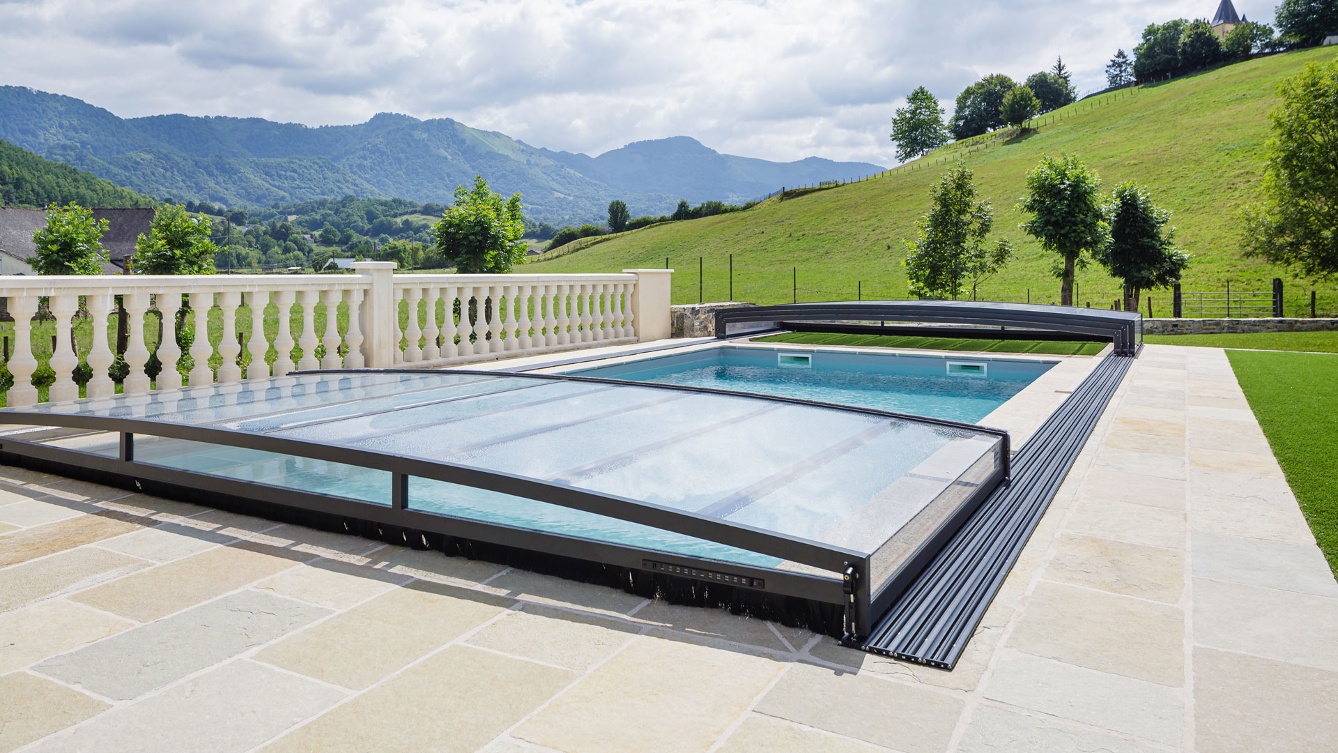 Abri de piscine haut Rénoval